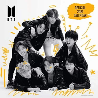 Image de BTS 2021 Calendar Official Square Wall Format