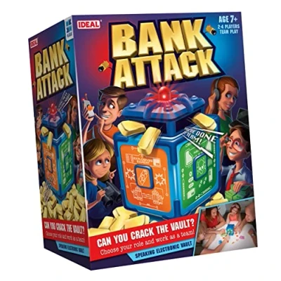 Image de IDEAL , Bank Attack: The electronic, cooperative escape game! Family Games For 2 4 Players Ages 7+