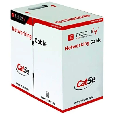 Image de Techly ITP6 UTP IC câble de réseau Gris 305 m Cat5e U/UTP (UTP) Neuf