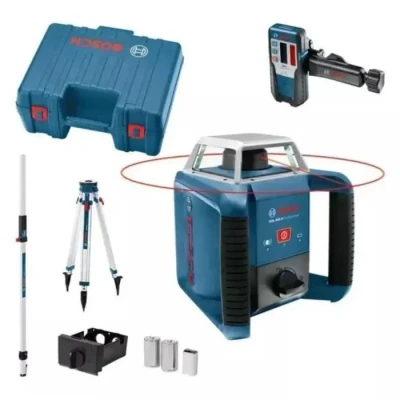 Image de Bosch Professional Laser rotatif GRL 400 H Set, bleu/Noir