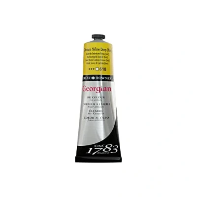 Image de Daler Rowney Georgian Oil Colour 225 ml by Cadmium Yellow Deep (Hue)
