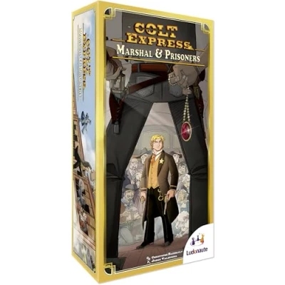 Image de Asmodee LUCOEX03FR Colt Express l&#039;Extension 2 Marshal &amp; Prisonniers