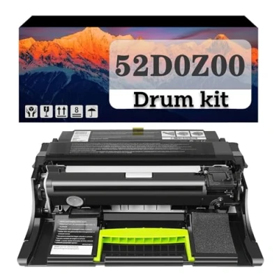 Image de ZHJQDS 52D0Z00 Unité D&#039;imagerie À Haute Capacité Compatible pour Lexmark MS710DN MS711DN MS810DE MS810DN MS810DTN MS810N MS811DN MS811DTN MS811N MS812DE MS812DN Printer 1 Pack