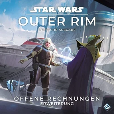 Image de Fantasy Flight Games, Star Wars Outer Rim Factures Ouvertes Extension Jeu d&#039;experts de société 1 à 4 Joueurs À partir 13 Ans et Plus 120 Minutes Allemand