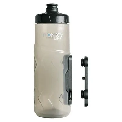 Image de SKS Monkey bidon avec porte Mixte Adulte, Blanc (Transparent), 600 ml
