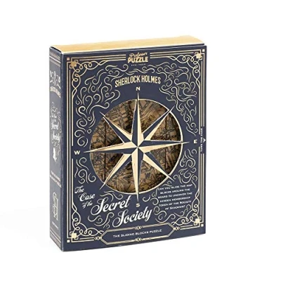 Image de Professor PUZZLE Sherlock Holmes Jeu de stratégie, PROSH5281, Multicolore