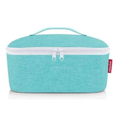 Image de reisenthel coolerbag XL Twist Silver Sac Isotherme en Tissu Polyester de Haute qualité Idéal pour Les Pique niques, Courses et déplacements, Couleur:Twist Ocean