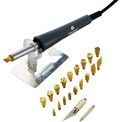 Image de Kit pyrogravure 24 pcs TOOLCRAFT MD 30WB 30 W +220 +580 C