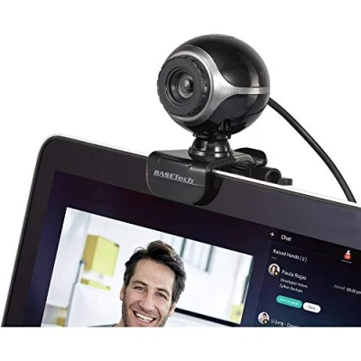 Image de BASETECH Classic BS WC 01 Webcam 640 x 480 Pixel Support à Pince