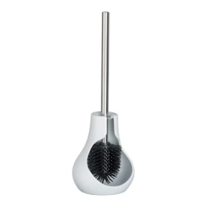 Image de WENKO Brosse WC Drop Neo Blanc Porte