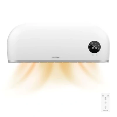Image de Cecotec Chauffage en Céramique de Salle Bain ReadyWarm 2000 Max Box Ceramic. W, Écran LCD, Thermostat Réglable, Télécommande, Protection IPX2, Minuterie, Sécurité contre la Surchauffe