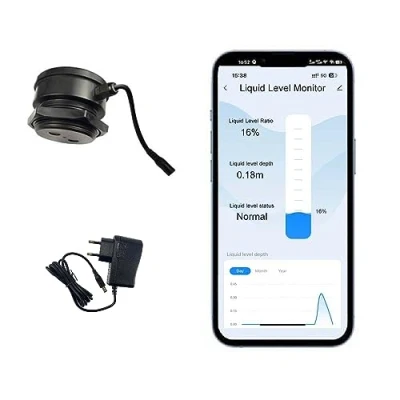 Image de EPTTECH Smart TLC 2206 WiFi Serbatoio acqua Monitor Indicatore di Liquido Regolatore livello Monitoraggio Remoto Sensore Tuya