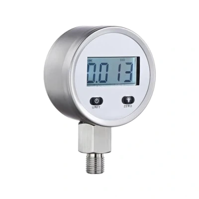 Image de EMPEO by Messbo Digi 10 Manomètre numérique 0 25 bar, précision 1 %, testeur de pression avec écran LCD, standard G1/4