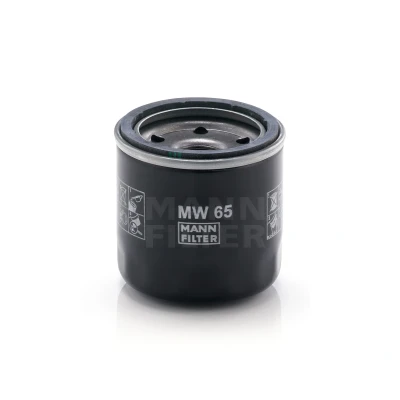 Image de MANN FILTER MW 65 Filtre à huile M 20 X 1 avec un clapet de non retour vissé