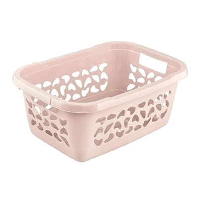 Image de keeeper Panier à Linge, Design Ajouré, 32 L, Jost, Nordic Pink