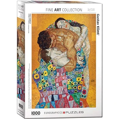 Image de EuroGraphics Family (Expanding Upon The Work by Gustav Klimt) Enfant Puzzle, 6000 5477, Coloris Assortis, 48 x 68 cm