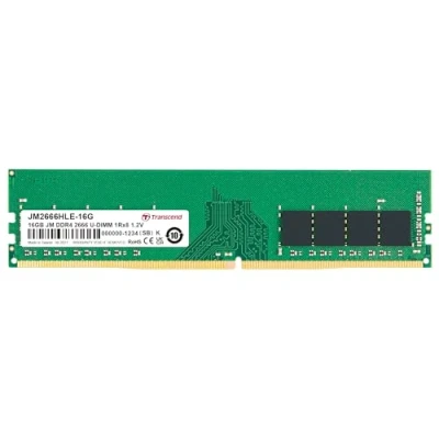 Image de Transcend JetRam JM2666HLE 16G module de mémoire 16 Go 1 x DDR4 2666 MHz Neuf