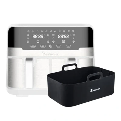 Image de MasterPRO Rocket Duo 900 Double huile sans blanc 9 L et 2400 W Capacité