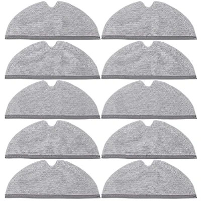 Image de Lot de 10 Chiffons Remplacement pour Aspirateur Xiaomi Roborock S5 S50 S51 S55 S6 MAXV Max Q7 Max+ Q8 Q5 Pro Pro+