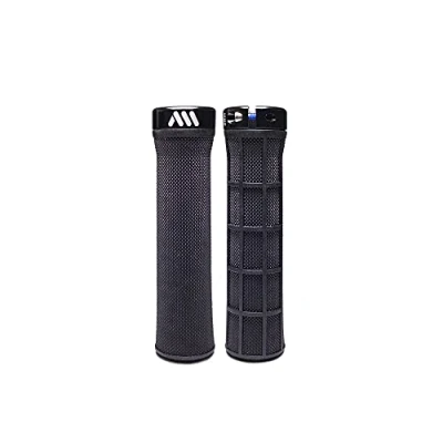 Image de All Mountain Style Poignée VTT Model Berm Grip Légèreté et pour Velo s&#039;adapte à Tous Les Guidons 135 mm 100 g Double Motif, Densité Accessoire Idéal por
