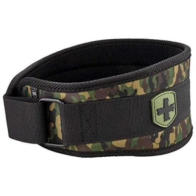 Image de Harbinger 4.5&quot; Ceinture en mousse pour la stabilité du bas dos et tronc, Camouflage bois, Unisex, Large