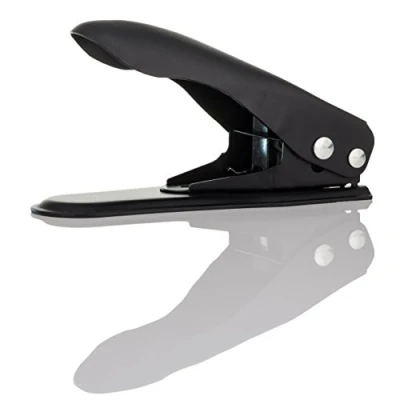 Image de Double carte SIM Cutter Standard vers micro Nano Outil de découpe Noir