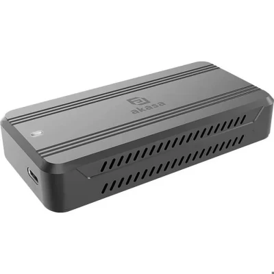 Image de Akasa AK ENU4M2 01 Boîtier pour SSD M.2 USB 4 40 GBit/s PCIe NVMe 2242, 2260, 2280