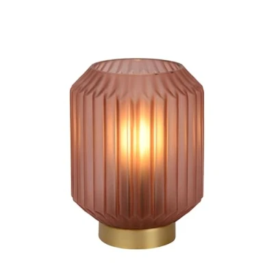 Image de Lucide SUENO Lampe de table Ø 13 cm 1xE14 Rose