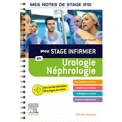 Image de mon stage infirmier en Urologie Néphrologie. Mes notes de IFSI Je réussis ! (Spirale)
