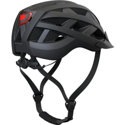 Image de Made for XIAOMI LED Helmet Casque de Protection Officiel, Taille M, Dispositif LED, 3 Modes éclairage, EPI, PPE, Confortable, Design, Sécurité, Visière Amovible, Mobilité Urbaine, Sport, Version 2024
