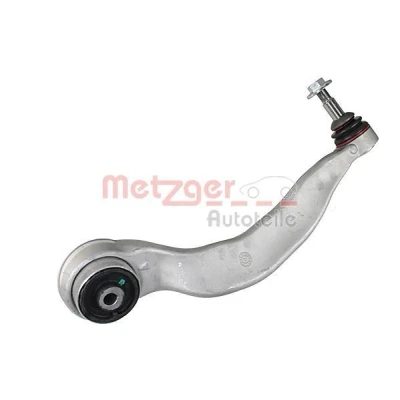 Image de METZGER 58146701 bras de suspension avec support en caoutchouc, rotule Essieu avant gauche oscillant longitudinal BMW: 7