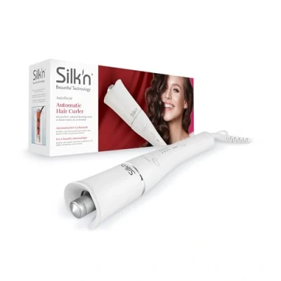 Image de Silk&#039;n Fer à boucler I AutoTwist Boucle les cheveux rapidement et automatiquement 30 x 6,8 cm Blanc