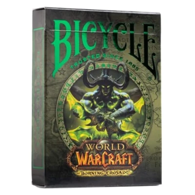 Image de Bicycle World of Warcraft : The Burning Crusade Jeu de 54 Cartes à Jouer Collection Ultimates Magie/Carte Magie