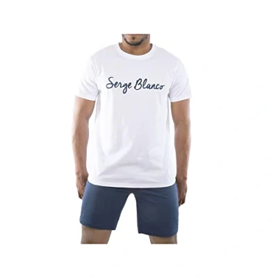 Image de Serge Blanco Homme Pyjama Ser/1/Enc Ensemble de pijama, Seb/Wnv, XL