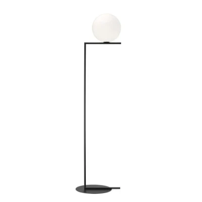 Image de Flos IC F2 Lampadaire Noir Mat