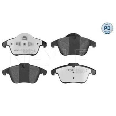 Image de MEYLE 025 241 2319/PD Jeu de plaquettes frein PD Quality Essieu avant non préparé pour indicateur d&#039;usure avec tôle anti bruit