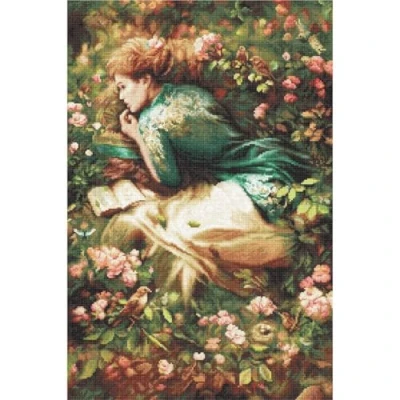 Image de Letistitch Kit de Point Croix, Multicolore, 44x29cm