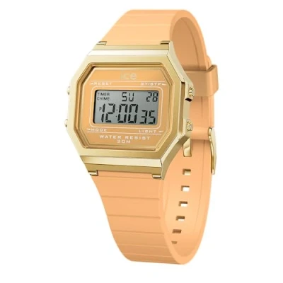 Image de Ice Watch Retro Montre à affichage digital, Femme, Taille: One Size, Peach skin