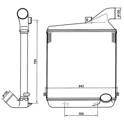 Image de NRF 30146 Intercooler