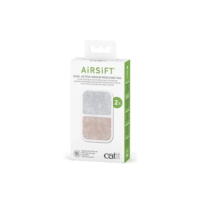 Image de Catit AiRSiFT Lot de 2 Coussinets Double Action