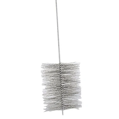 Image de Kamino Flam Brosse de Ramonage Cheminée, Goupillon pour Cheminée et Poêle en Acier Robuste Durable, Nettoyage Intérieur Extérieur, Ø 180 mm, Longueur: 150 cm