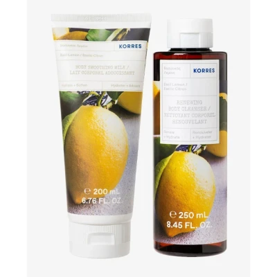 Image de Korres Basil Lemon Bodycare Set pour le bain et corps, Taille: One Size,