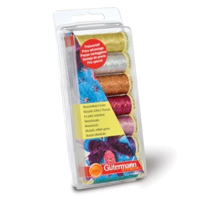 Image de Gutermann 731161 Ensemble de Fil Coton Multicolore 22 x 0,9 12,5 cm