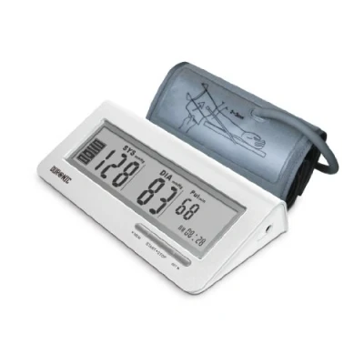 Image de Duronic BPM400 Tensiomètre électronique pour bras avec brassard ajustable 22 42 cm Mesure automatique de la tension artérielle Certifié Médicalement Large écran LCD