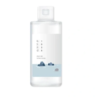 Image de ROUND LAB 1025 lotion Dokdo Retient l&#039;humidité, triple acide hyaluronique, émulsion, hydratation longue durée, apaisante pour peau sensible (6,76 fl.oz)