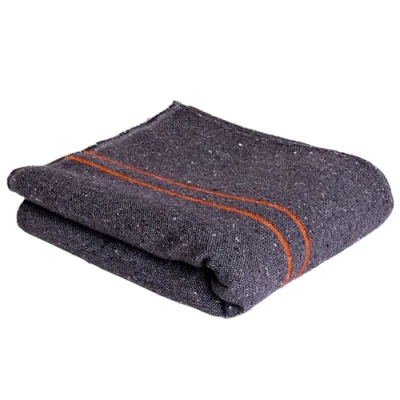 Image de LNT France Couverture De Yoga 70% Coton 150x200 Résistance &amp; Durable Médiation Tapis Meditation Serviette Blanket (Orange, 1 Pièce)