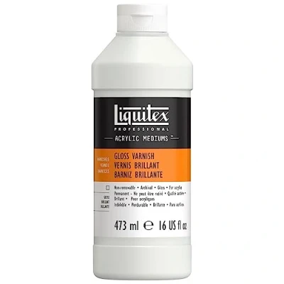 Image de Liquitex Additif Vernis Brillant Flacon 473ml