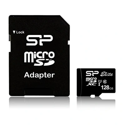 Image de Silicon Power Elite 128 Go MicroSDXC UHS I Classe 10 Neuf