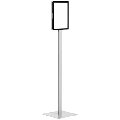 Image de Durable Support d&#039;Information Rotatif Sur Pied Info Stand Basic A4 Gris 501257