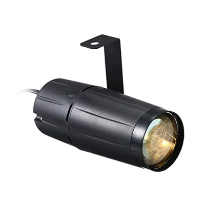 Image de Lixada 10 W LED Pinspot lumière, unique faisceau de lumière lumières Disco, appareil d&#039;éclairage pour la fête Noël Home Decoration Bar Club Pub DJ Show Concert/Mood Lights